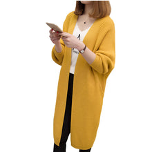 Load image into Gallery viewer, 3xl plus big size sweater women spring autumn winter 2020 feminina outfit new loose knit cardigan sweater coat female Q213