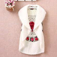 Load image into Gallery viewer, Hot sale New Fashion High Quality Autumn Winter women&#39;s crochet cape vest sweater outerwear  casual cardigan women sweater 1210
